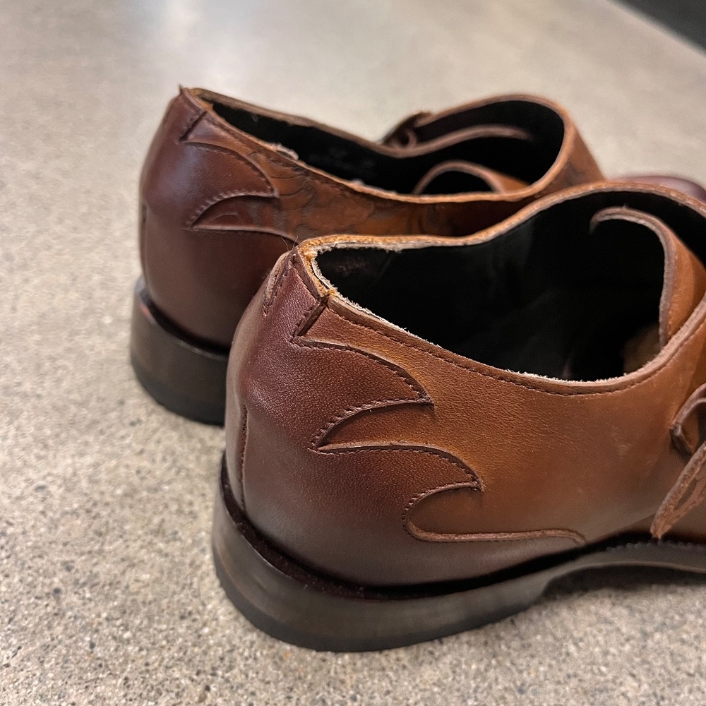 NIB Old Gringo Edwine Oxford Strap Saddle Sz 12 - Picture 4 of 12